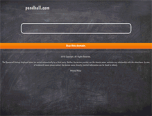 Tablet Screenshot of pandhall.com